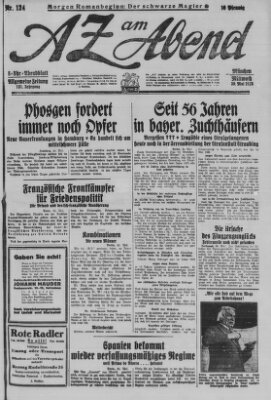 AZ am Abend (Allgemeine Zeitung) Mittwoch 30. Mai 1928