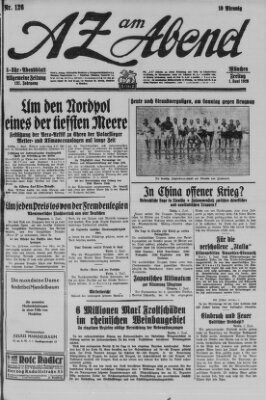 AZ am Abend (Allgemeine Zeitung) Freitag 1. Juni 1928