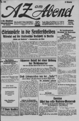 AZ am Abend (Allgemeine Zeitung) Freitag 8. Juni 1928