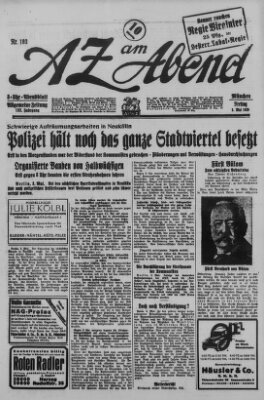 AZ am Abend (Allgemeine Zeitung) Freitag 3. Mai 1929