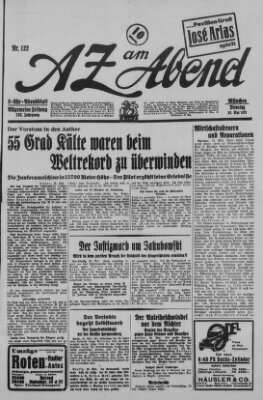 AZ am Abend (Allgemeine Zeitung) Dienstag 28. Mai 1929