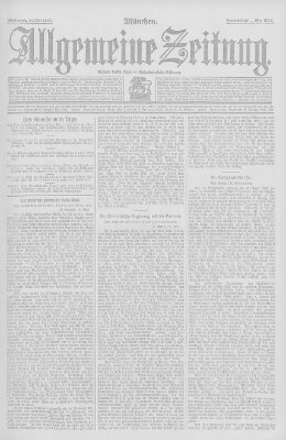 Allgemeine Zeitung Mittwoch 22. Mai 1907