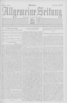 Allgemeine Zeitung Freitag 7. Juni 1907