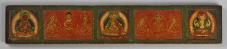 Tibetischer Buchdeckel (Oberdeckel) - BSB Cod.tibet. 655(1