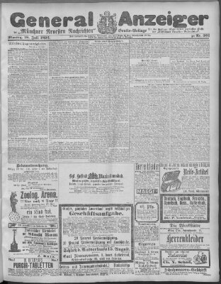 Münchner neueste Nachrichten Montag 18. Juli 1892