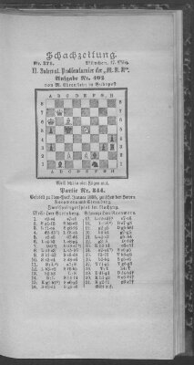 Schach-Zeitung (Münchner neueste Nachrichten) Sonntag 17. März 1895