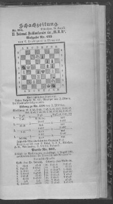 Schach-Zeitung (Münchner neueste Nachrichten) Sonntag 25. August 1895