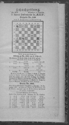 Schach-Zeitung (Münchner neueste Nachrichten) Sonntag 8. Dezember 1895