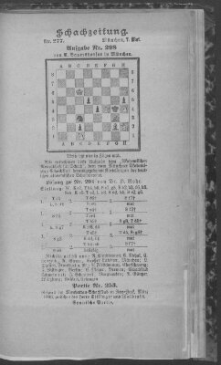 Schach-Zeitung (Münchner neueste Nachrichten) Sonntag 7. Mai 1893