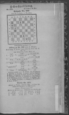 Schach-Zeitung (Münchner neueste Nachrichten) Sonntag 21. Mai 1893