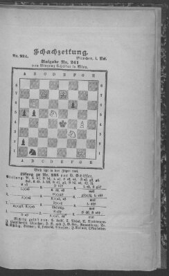 Schach-Zeitung (Münchner neueste Nachrichten) Sonntag 1. Mai 1892