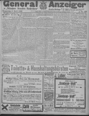 Münchner neueste Nachrichten Donnerstag 2. April 1896