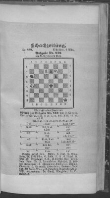 Schach-Zeitung (Münchner neueste Nachrichten) Sonntag 6. März 1904