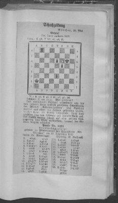 Schach-Zeitung (Münchner neueste Nachrichten) Samstag 24. Mai 1913