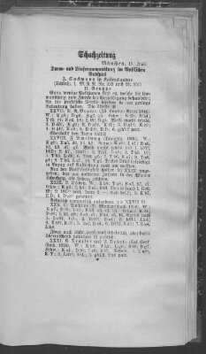 Schach-Zeitung (Münchner neueste Nachrichten) Samstag 19. Juli 1913