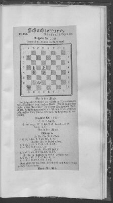 Schach-Zeitung (Münchner neueste Nachrichten) Sonntag 16. Dezember 1906