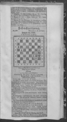 Schach-Zeitung (Münchner neueste Nachrichten) Sonntag 10. Februar 1907