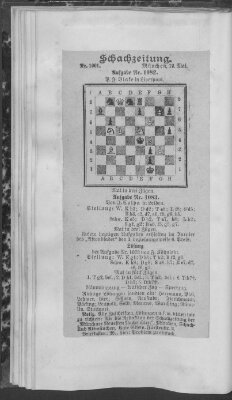 Schach-Zeitung (Münchner neueste Nachrichten) Sonntag 12. Mai 1907