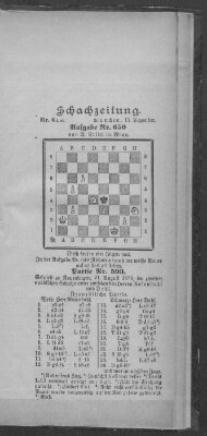 Schach-Zeitung (Münchner neueste Nachrichten) Sonntag 17. Dezember 1899