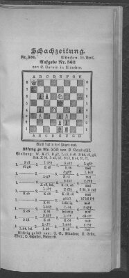 Schach-Zeitung (Münchner neueste Nachrichten) Sonntag 10. April 1898