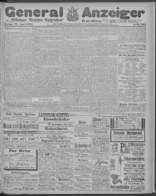 Münchner neueste Nachrichten Freitag 22. Juni 1894