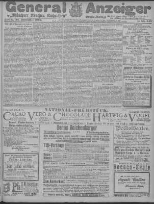 Münchner neueste Nachrichten Freitag 28. September 1894