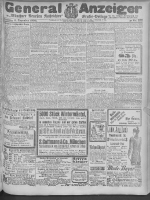 Münchner neueste Nachrichten Samstag 3. Dezember 1892