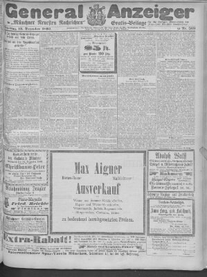 Münchner neueste Nachrichten Dienstag 13. Dezember 1892