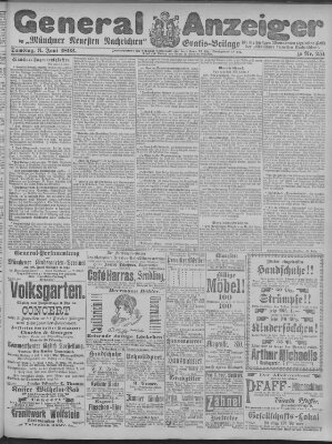 Münchner neueste Nachrichten Samstag 3. Juni 1893