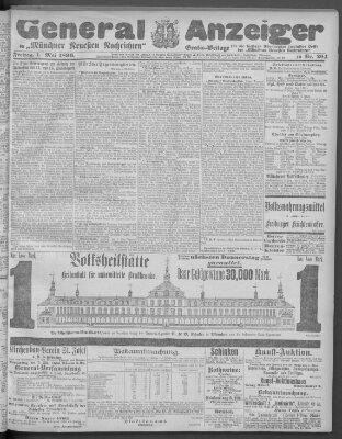 Münchner neueste Nachrichten Freitag 1. Mai 1896