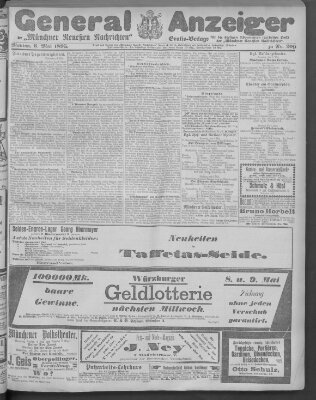 Münchner neueste Nachrichten Montag 6. Mai 1895