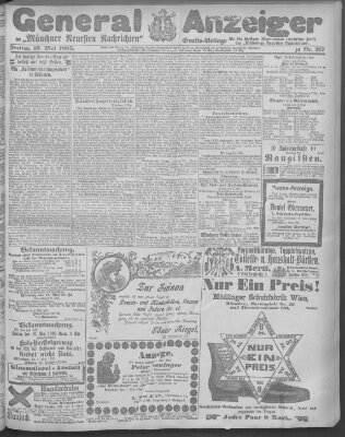 Münchner neueste Nachrichten Freitag 10. Mai 1895