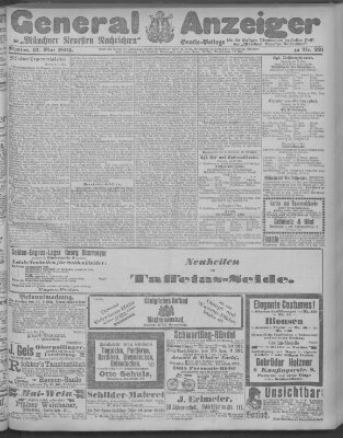 Münchner neueste Nachrichten Montag 13. Mai 1895