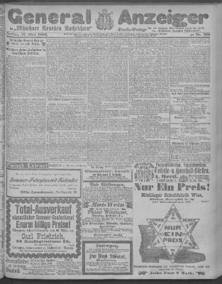 Münchner neueste Nachrichten Freitag 17. Mai 1895