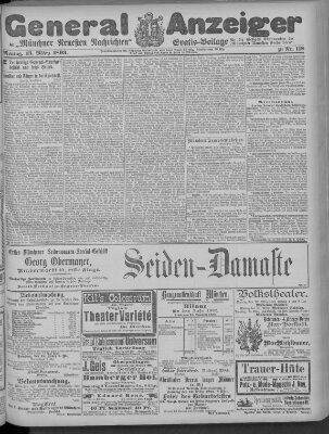 Münchner neueste Nachrichten Montag 13. März 1893