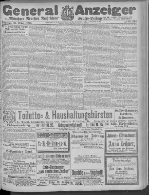 Münchner neueste Nachrichten Dienstag 21. März 1893