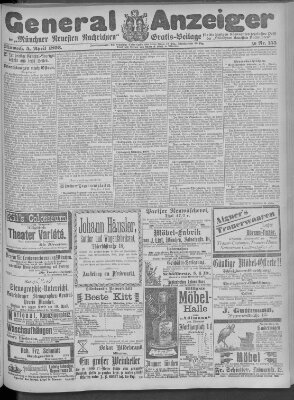 Münchner neueste Nachrichten Mittwoch 5. April 1893