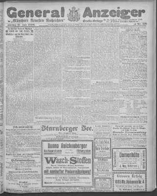 Münchner neueste Nachrichten Samstag 11. Juli 1896