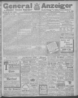 Münchner neueste Nachrichten Freitag 17. Juli 1896