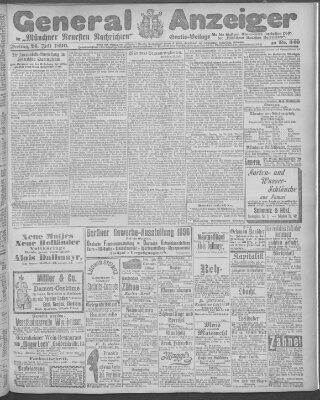 Münchner neueste Nachrichten Freitag 24. Juli 1896