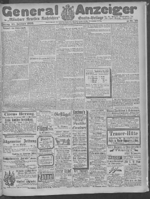 Münchner neueste Nachrichten Freitag 24. Februar 1893