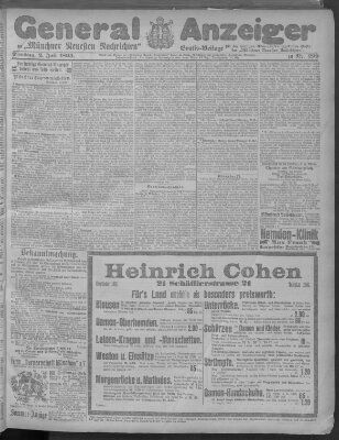 Münchner neueste Nachrichten Dienstag 2. Juli 1895