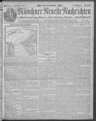 Münchner neueste Nachrichten Freitag 4. September 1896