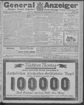 Münchner neueste Nachrichten Freitag 15. Dezember 1893