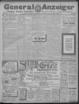 Münchner neueste Nachrichten Freitag 5. April 1901