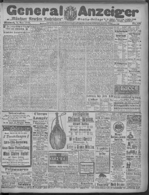 Münchner neueste Nachrichten Mittwoch 24. April 1901