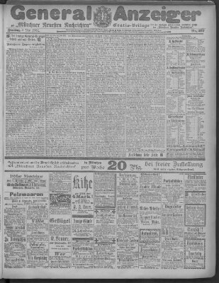 Münchner neueste Nachrichten Freitag 3. Mai 1901