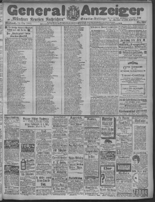 Münchner neueste Nachrichten Mittwoch 22. Mai 1901