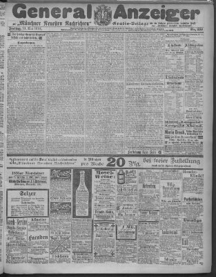 Münchner neueste Nachrichten Freitag 31. Mai 1901