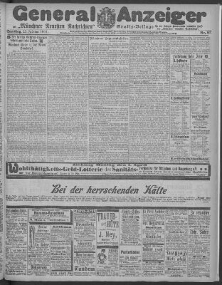 Münchner neueste Nachrichten Samstag 23. Februar 1901